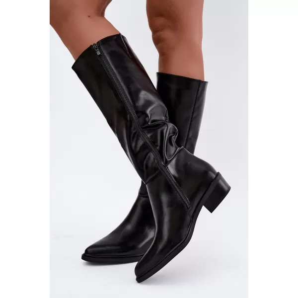  Dámské kozačky BOTO 6502 BLACK 