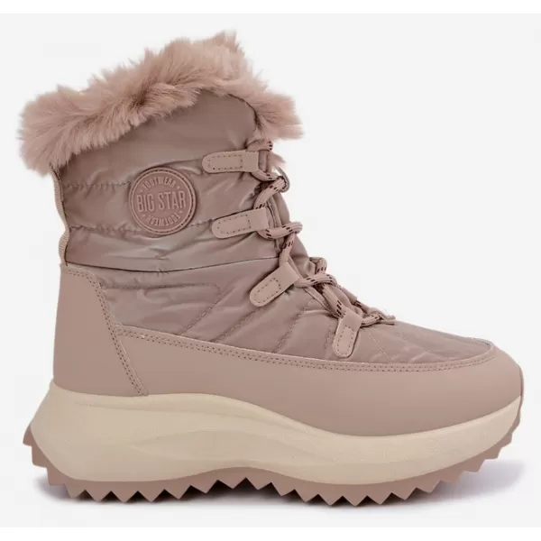  Dámské sněhule BIG STAR SHOES UU274221 BEIGE 