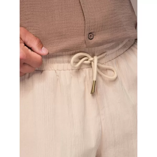  Pánské kraťasy OMBRE OM-SRCS-0209 LIGHT BROWN 