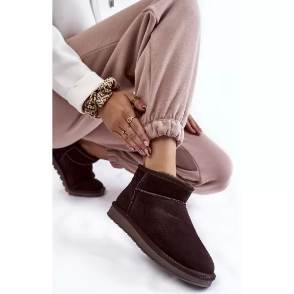  Dámské boty BOTO W5821 BROWN/COFFEE 