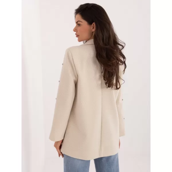  Dámské sako ITALY MODA IT-MA-18365.97 LIGHT BEIGE 