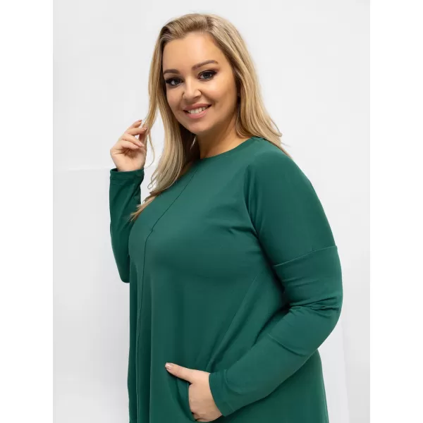  Dámská halenka RELEVANCE RV-BZ-7054-1.06 DARK GREEN 