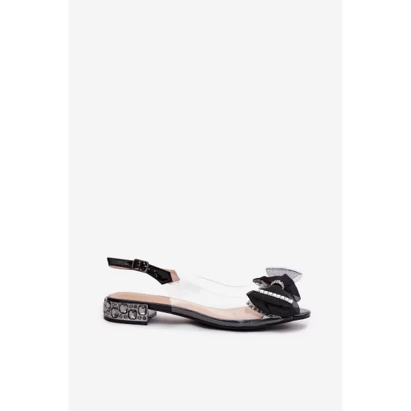  Dámské sandály D&A MR61-9004 BLACK 