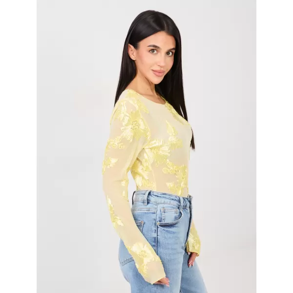  Dámská halenka ITALY MODA IT-BZ-22125.60 BRIGHT YELLOW 