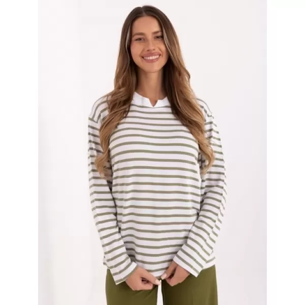  Dámská halenka RELEVANCE RV-BZ-A895.24 OLIVE 