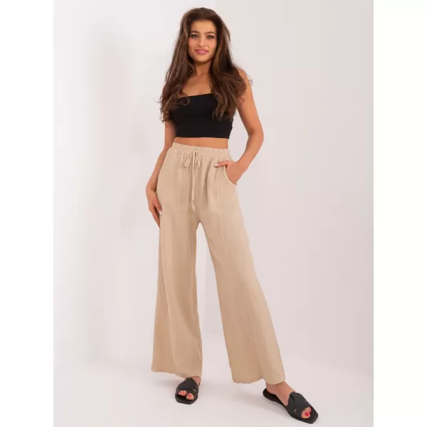  Dámské kalhoty ITALY MODA DHJ-SP-8229.84 BEIGE 