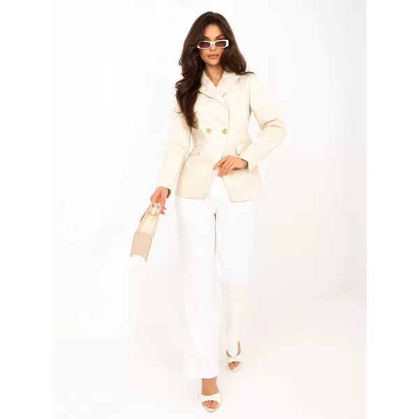  Dámská bunda ITALY MODA IR-KR-AY780.00P LIGHT BEIGE 