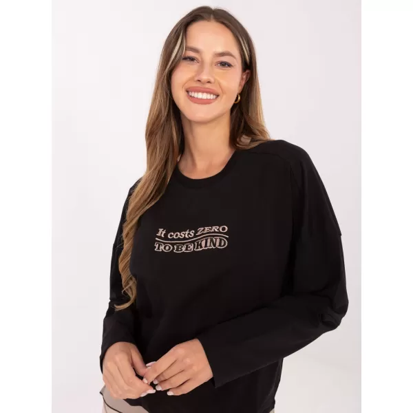  Dámská halenka RELEVANCE RV-BZ-A907.08P NOIRE 