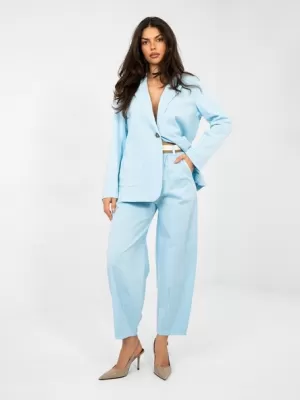 Dámské kalhoty ITALY MODA IT-SP-FL10125.78 LIGHT BLUE
