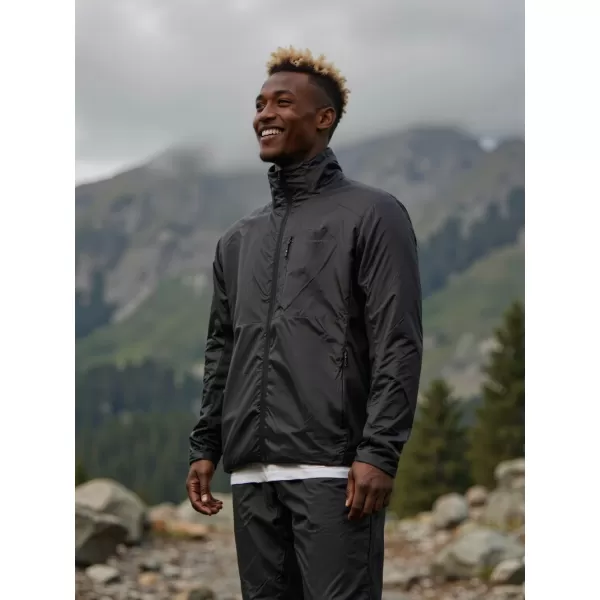  Pánská ultralehká bunda ALPINE PRO GERED BLACK 