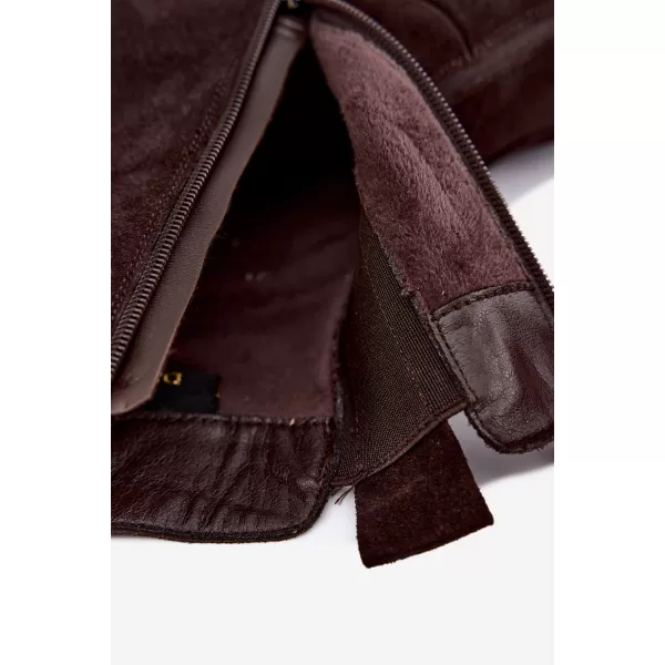  Dámské kotníkové boty D&A CR62-3448 CHOCOLATE 