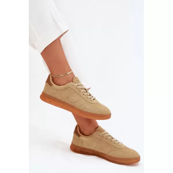  Dámské tenisky BIG STAR SHOES RR274849 BEIGE 