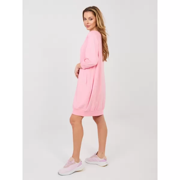  Dámské šaty BASIC FEEL GOOD RV-SK-7203.35P BRIGHT PINK 