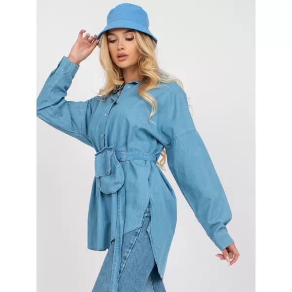  Dámská košile RUE PARIS RO-KS-GMK-2303.44 BLUE 
