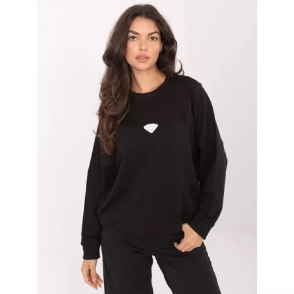  Dámská mikina RUE PARIS RV-BL-A877.19P NOIRE 