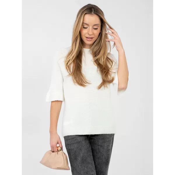 Dámský svetr ITALY MODA MI-SW-1901.66 ECRU 