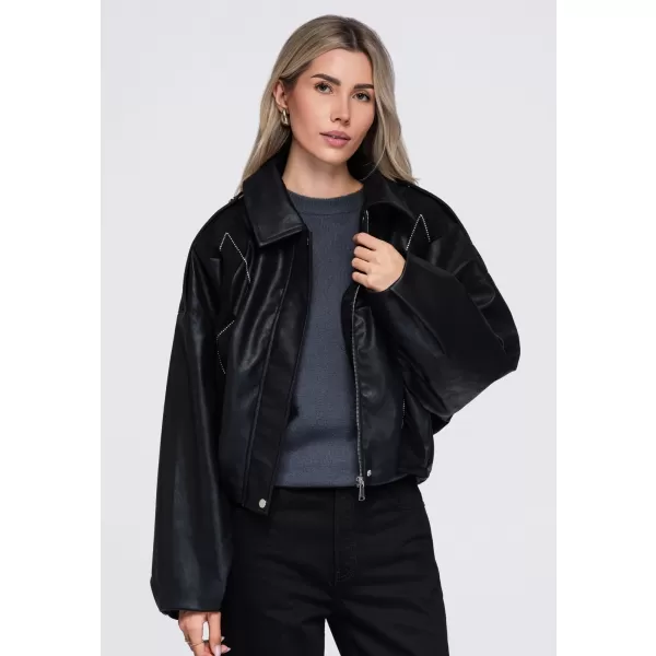  Dámská bunda OMBRE OW-JT-E0004 BLACK 