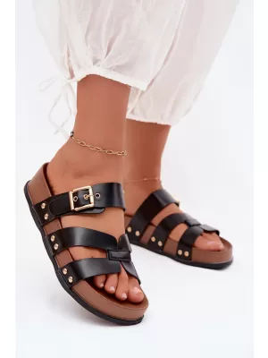 Dámské pantofle BOTO 22-382 BLACK