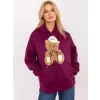 Dámská mikina ITALY MODA DHJ-BL-A8695.65P VIOLET
