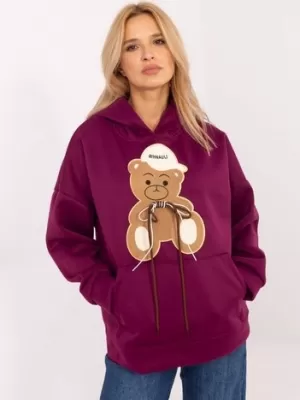 Dámská mikina ITALY MODA DHJ-BL-A8695.65P VIOLET