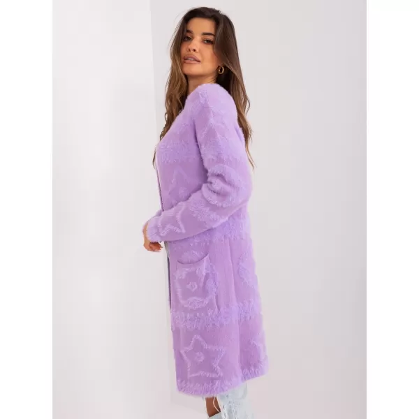  Dámský svetr WOOL FASHION ITALIA AT-SW-234503.00P BRIGHT PURPLE 