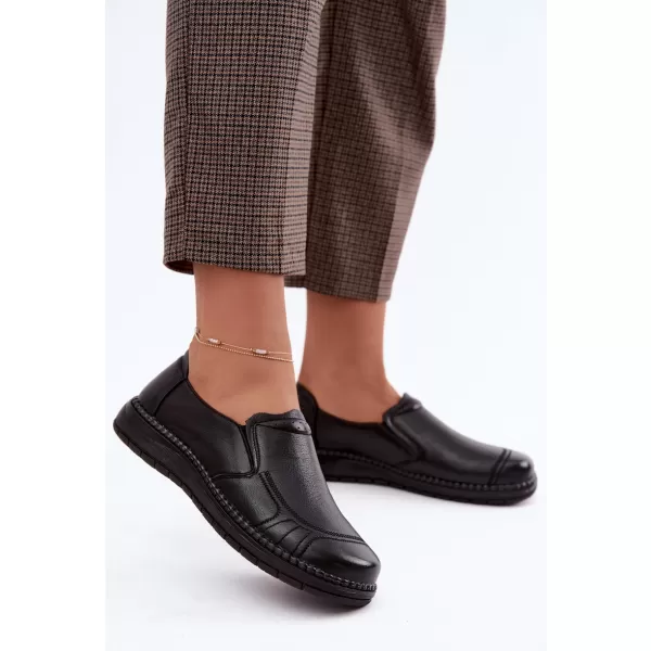  Dámské polobotky VINCEZA 107241 BLACK 