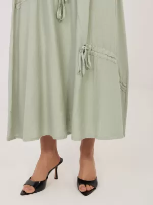 Dámská sukně ITALY MODA IT-SD-3061.68 KHAKI