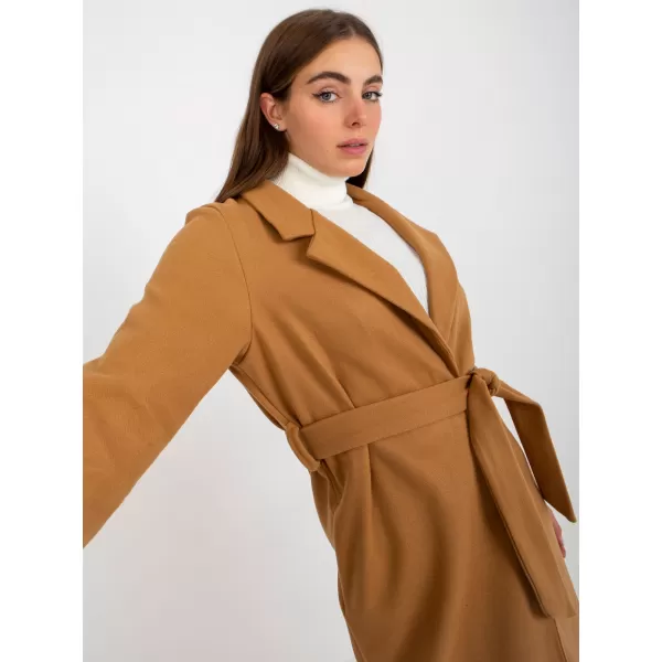  Dámský kabát OCH BELLA TW-PL-BI-5312.32 CAMEL 