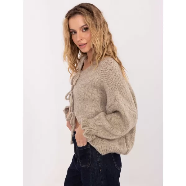  Dámský svetr ITALY MODA MI-SW-2911.91 BEIGE 