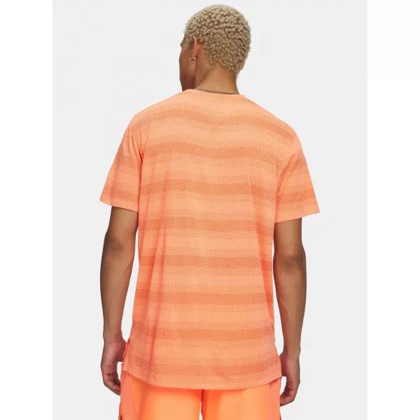  Pánské triko UNDER ARMOUR VELOCITI SS 6009517-824 ORANŽOVÁ 