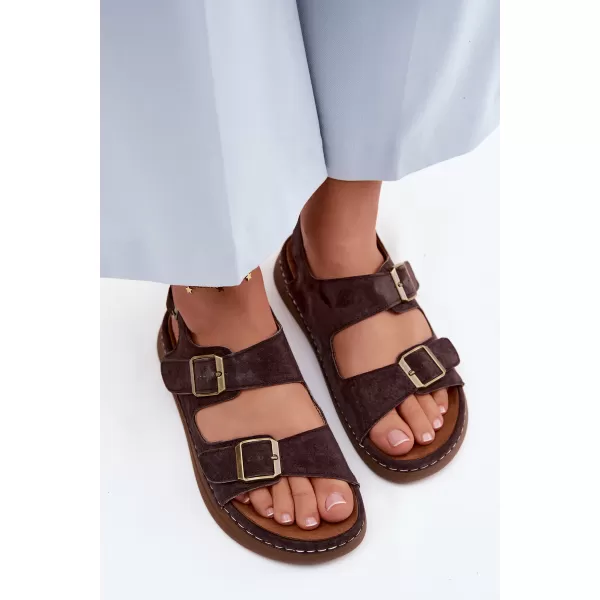  Dámské sandály VINCEZA 79620 CHOCOLATE 