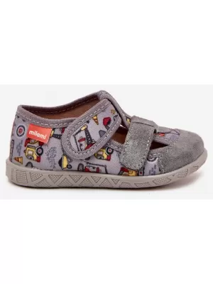 Dětské bačkory MILAMI 118/BR-32 GRAY