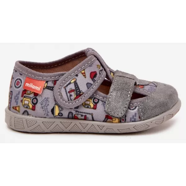  Dětské bačkory MILAMI 118/BR-32 GRAY 