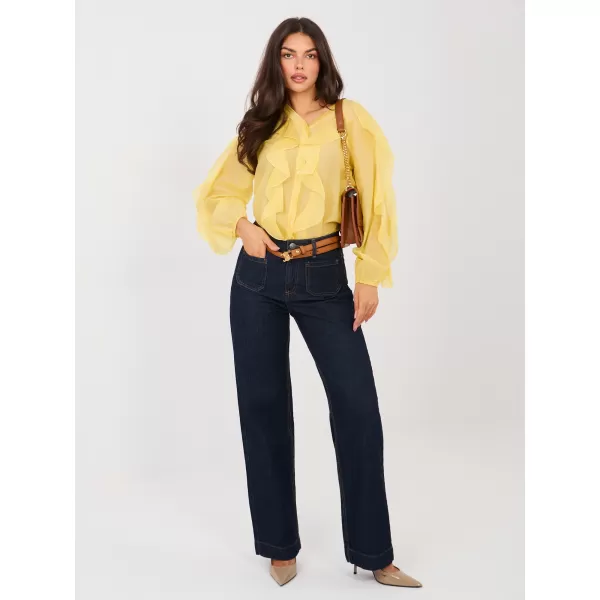  Dámská košile FACTORY PRICE IT-KS-29035.50 YELLOW 