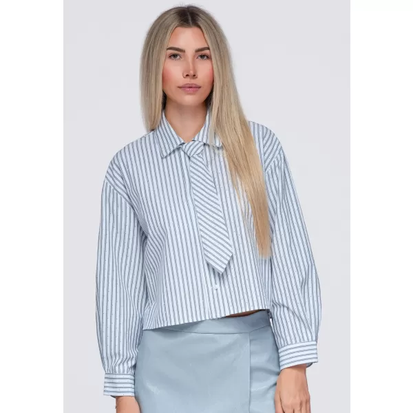  Dámská košile OMBRE OW-SH-E0069 GREY 