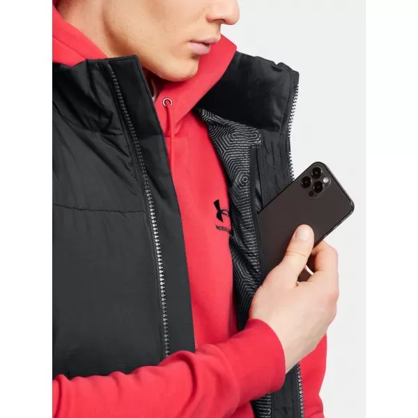  Pánská vesta UNDER ARMOUR LIMITLESS DOWN VEST 1384642-001 ČERNÁ 