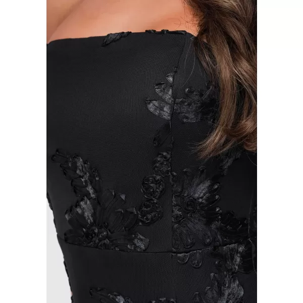  Dámské šaty LARICA LA-OM-DLR430 BLACK 
