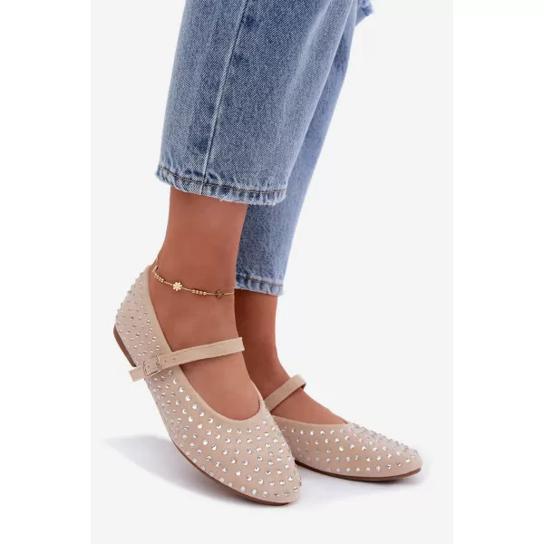  Dámské baleríny BOTO 9748 BEIGE 