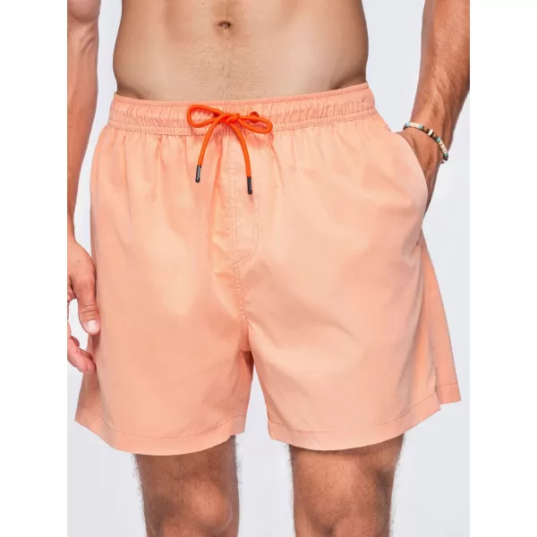  Pánské kraťasy OMBRE OM-SRSS-0216 PASTEL ORANGE 