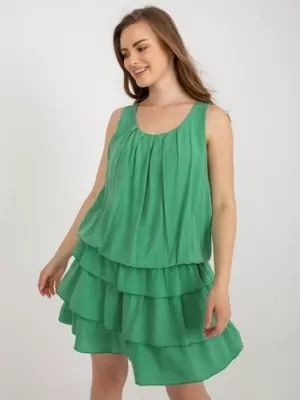Dámské šaty OCH BELLA TW-SK-BI-8139.44 GREEN
