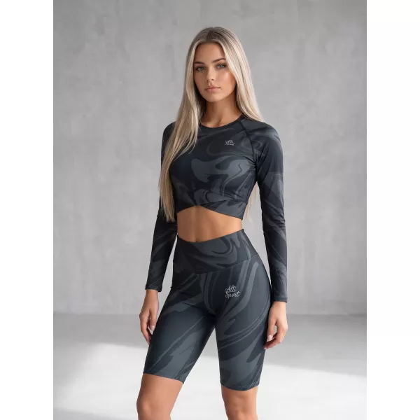  Dámské legíny nad kolena premium (nové velikosti) ALTISPORT VOJ/ALW072LEG06 BLACK 