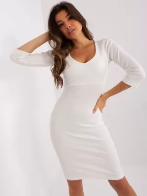 Dámské šaty RELEVANCE RV-SK-8945.04 ECRU