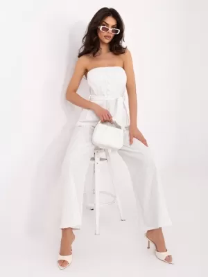 Dámský overal ITALY MODA MI-KO-A5444.92 ECRU