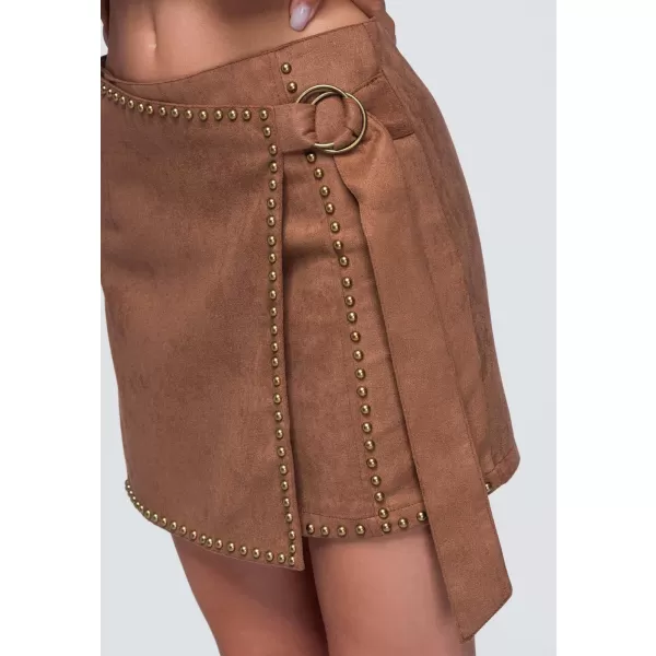  Dámská sukně OMBRE OW-GL-E0023 CAMEL 