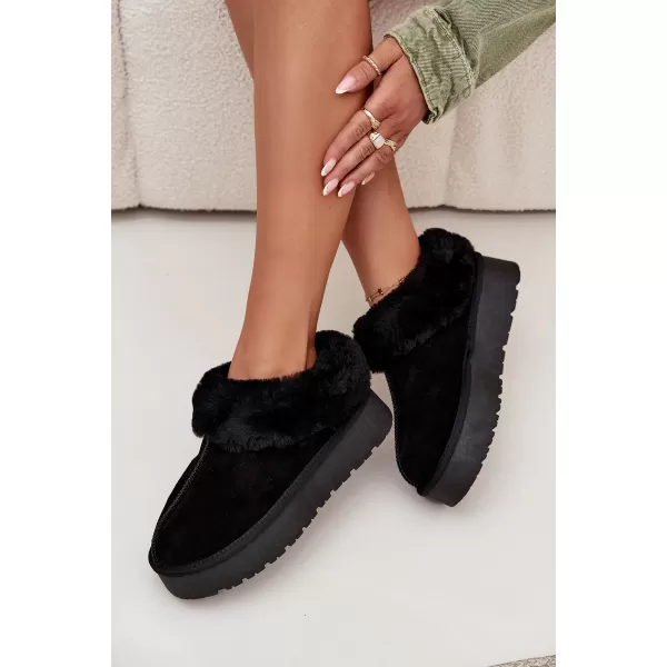  Dámské sněhule BOTO W5818 BLACK 