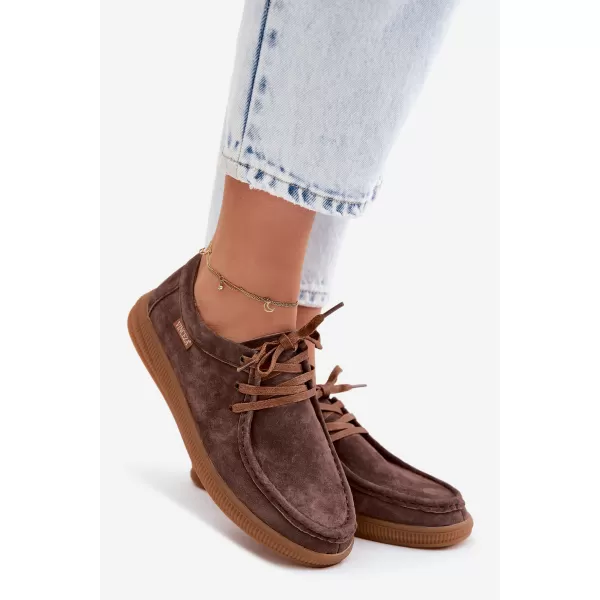  Dámské polobotky VINCEZA 95391 BROWN 