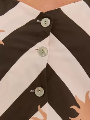 Dámský top ITALY MODA IT-TP-FL10901YGM.27 KHAKI