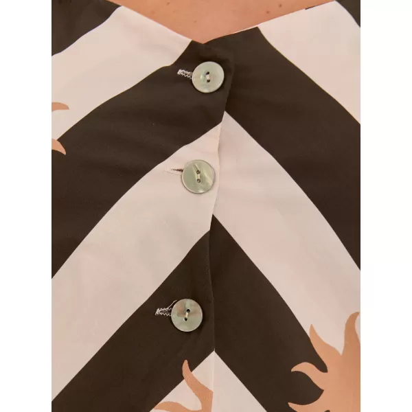  Dámský top ITALY MODA IT-TP-FL10901YGM.27 KHAKI 