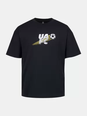 Pánské triko UNDER ARMOUR M GFB MULTI COLOR HWT SS 6010362-001 ČERNÁ