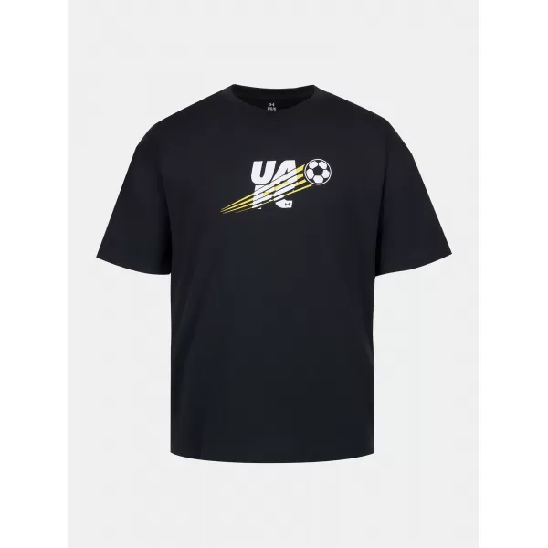  Pánské triko UNDER ARMOUR M GFB MULTI COLOR HWT SS 6010362-001 ČERNÁ 